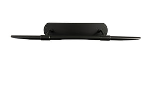 House Of Troy Harper Direct Wire 16" Picture Lights: Elegant Led Lighting For Stunning Home Décor Enhancement Black Metal Dhaled30-blk