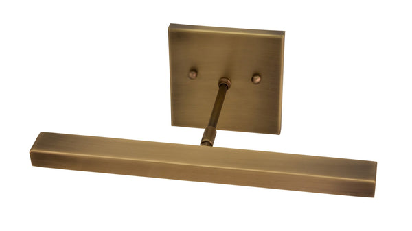 House Of Troy Direct Wire Horizon 12" Led Picture Lights - Elegant Design, Dimmable & Uv-free For Perfect Illumination Antique Brass Metal Dhledz12-71