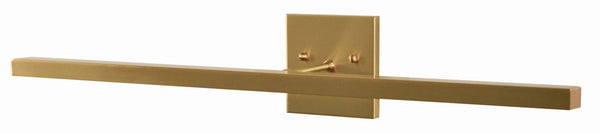 House Of Troy Direct Wire Horizon 26" Led Picture Lights - Elegant Illumination With Dimmable Features For Art Satin Brass Metal Dhledz26-51