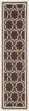 Safavieh Dhurries 545a Chocolate Ivory Chocolate ,Ivory 80% Wool,20% Cotton Dhu545a-2