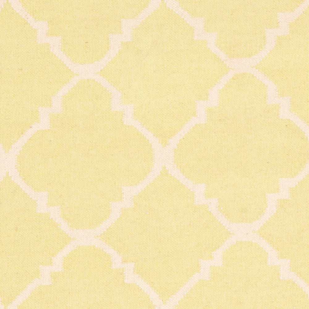 Safavieh Dhurries 554 Hand Woven Flat Weave  Rug Light Green / Ivory DHU554A-3