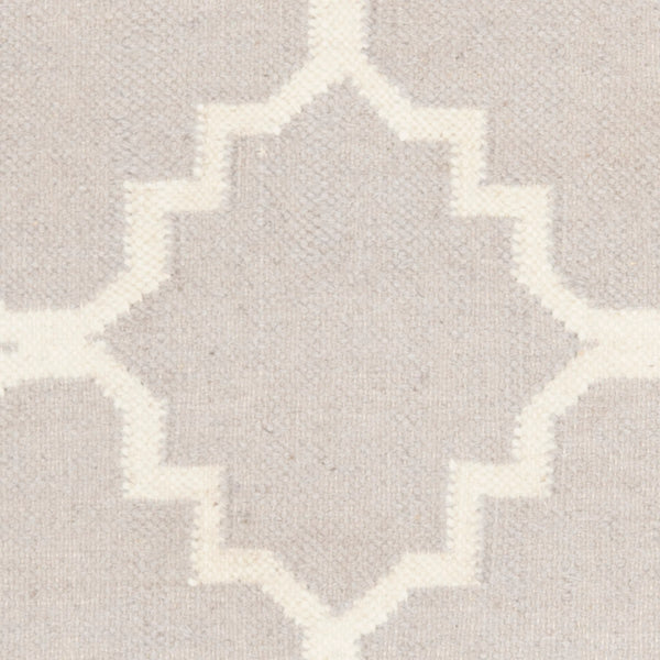 Safavieh Dhurries 554 Hand Woven Flat Weave  Rug Grey / Ivory DHU554G-3