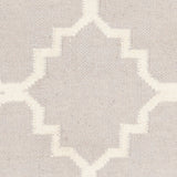 Safavieh Dhurries 554 Hand Woven Flat Weave  Rug Grey / Ivory DHU554G-3