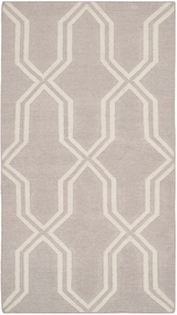Safavieh Dhurries Hand-woven Flat Weave Rug - Timeless Elegance With Geometric Design For Your Home Decor Grey ,Ivory 80% Wool,20% Cotton Dhu559g-26