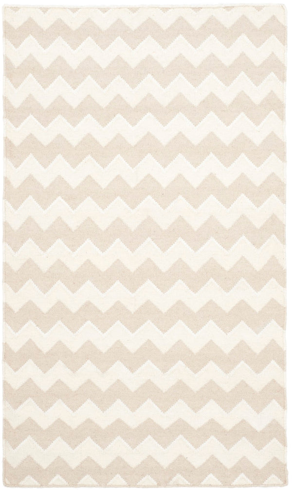 Safavieh Dhurries 644 Hand Woven Flat Weave  Rug Beige / Ivory DHU644A-3