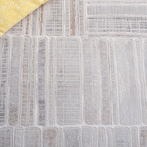 Safavieh Diamond Modern Area Rug – Elegant Abstract Design For Living Room, Dining, Or Bedroom Décor Grey ,Light Grey Polyester Dia154f-9