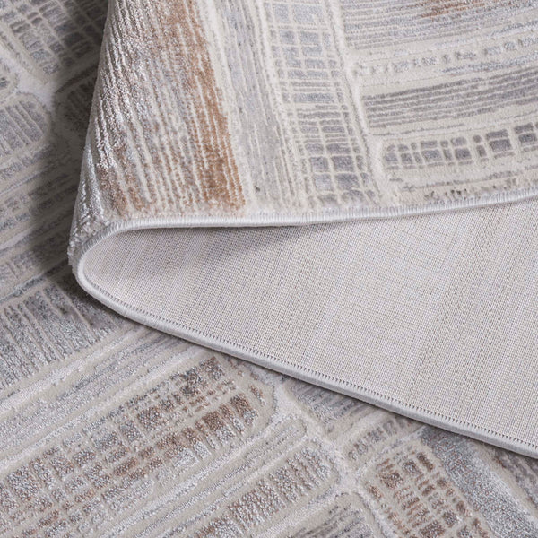 Safavieh Diamond 5'3" X 7'6" Area Rug - Elegant Grey & Light Grey Abstract Design For Modern Living Spaces Grey ,Light Grey Polyester Dia154f-5