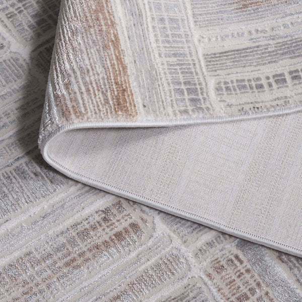 Safavieh Diamond Modern Area Rug – Elegant Abstract Design For Living Room, Dining, Or Bedroom Décor Grey ,Light Grey Polyester Dia154f-9