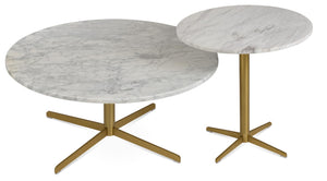Soho Concept Diana Marble Coffee Table: Luxurious White Carrara Top, Elegant Steel Base, Perfect For Living Spaces Brass,White  Soho-concept-dining-chair-13713