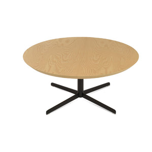 Soho Concept Diana Wood Coffee Table - Stylish 36" Walnut, Natural, Or White Lacquer Top With Durable Metal Base Black,Ash,Natural  Soho-concept-dining-chair-13720