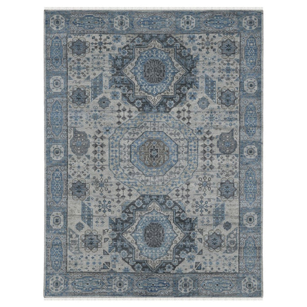 Amer Rugs Divine Hand-knotted Area Rug With Elegant Turkish And Southwestern Motifs, Crafted From Wool Ivory Wool Div10203