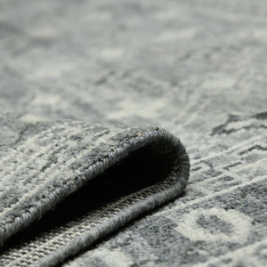 Amer Rugs Divine Hand-knotted Area Rug With Elegant Turkish And Southwestern Motifs, Crafted From Wool Gray Wool Div40203