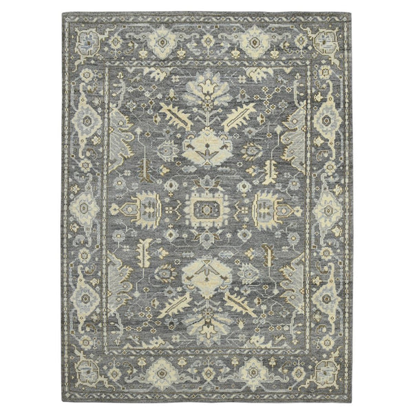 Amer Rugs Divine Hand-knotted Area Rug With Elegant Turkish And Southwestern Motifs, Crafted From Wool Brown,Beige Wool Div50203