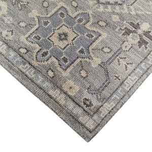 Amer Rugs Divine Hand-knotted Area Rug With Elegant Turkish And Southwestern Motifs, Crafted From Wool Gray Wool Div60203