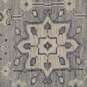 Amer Rugs Divine Hand-knotted Area Rug With Elegant Turkish And Southwestern Motifs, Crafted From Wool Gray Wool Div60203