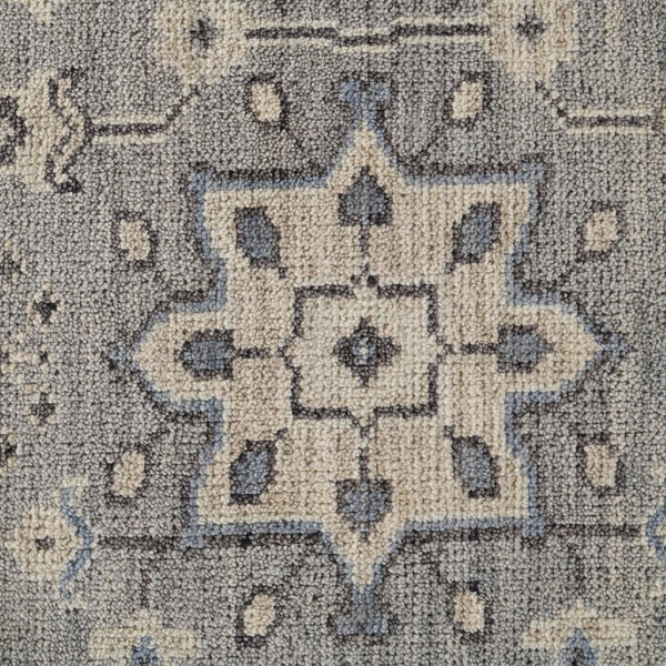 Amer Rugs Divine Hand-knotted Area Rug With Elegant Turkish And Southwestern Motifs, Crafted From Wool Gray Wool Div60203