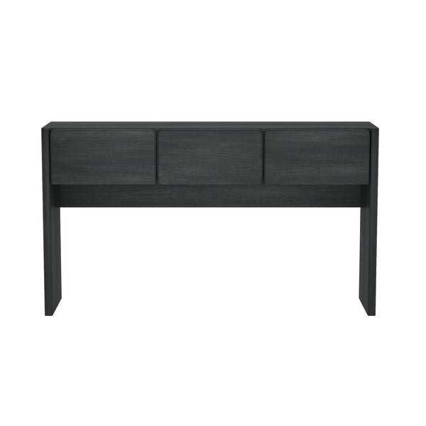 Manhattan Comfort Linda Modern Console Table - Elegant Design With Versatile Storage For Any Entryway Or Living Space Charcoal Grey Mdp Dk002-gy