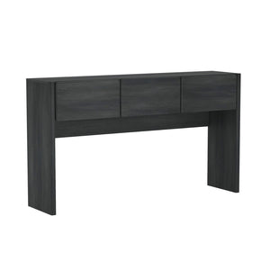Manhattan Comfort Linda Modern Console Table - Elegant Design With Versatile Storage For Any Entryway Or Living Space Charcoal Grey Mdp Dk002-gy