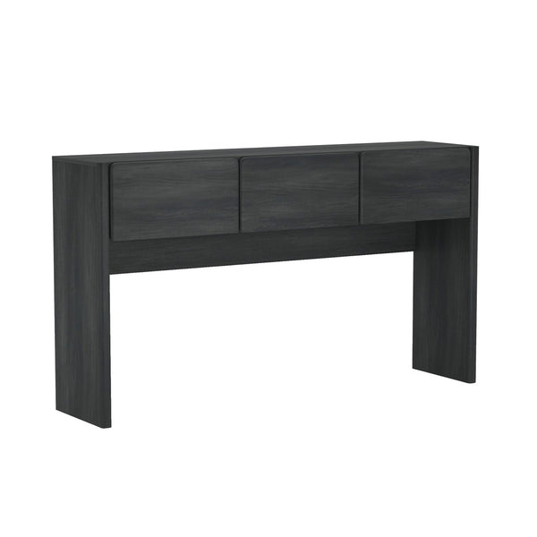 Manhattan Comfort Linda Modern Console Table - Elegant Design With Versatile Storage For Any Entryway Or Living Space Charcoal Grey Mdp Dk002-gy