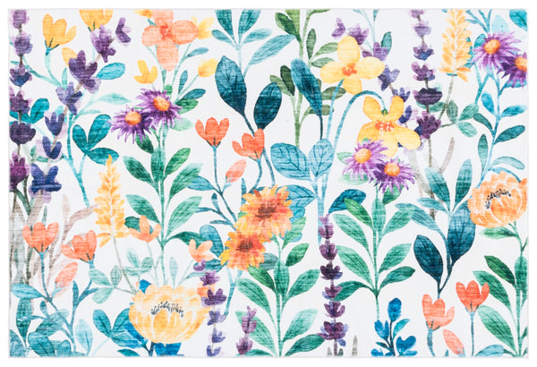 Safavieh Door And Kitchen Mat 304a Ivory / Green Ivory ,Green Polyester Dkm304a-4