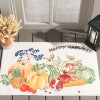 Safavieh Door And Kitchen Mat 305b Beige / Orange Beige ,Orange Polyester Dkm305b-25