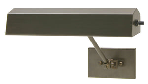 House Of Troy Direct Wire 10" Library Lamp - Elegant Swing Arm Light For Bookshelves, Perfect For Cozy Reading Spaces Oil Rubbed Bronze Metal Dl10-ob