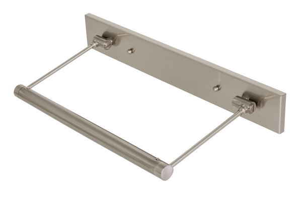 House Of Troy Direct Wire Mendon 15" Led Picture Lights - Elegant Design For Illuminating Art And Decor Spaces Satin Nickel Metal Dmledz15-52