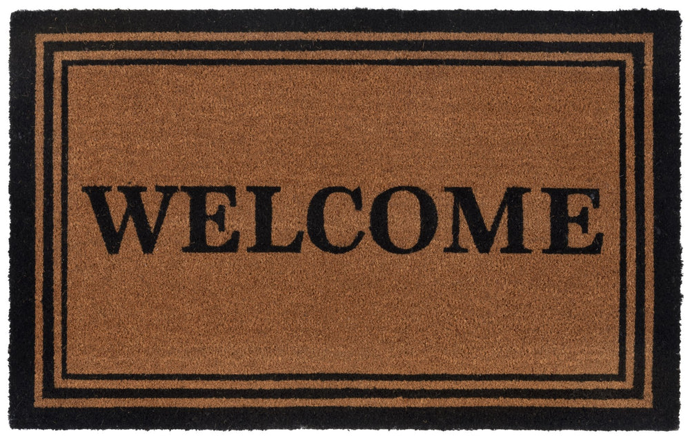 Safavieh Welcome Natural Accent Area Rug - Hand-loomed 2'6" X 4' Indian Craftsmanship For Elegant Comfort Natural 60% Coir,40% Pvc Dmts225b-24