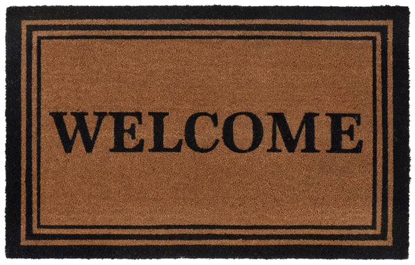 Safavieh Welcome Natural Accent Area Rug - Hand-loomed 2'6" X 4' Indian Craftsmanship For Elegant Comfort Natural 60% Coir,40% Pvc Dmts225b-24