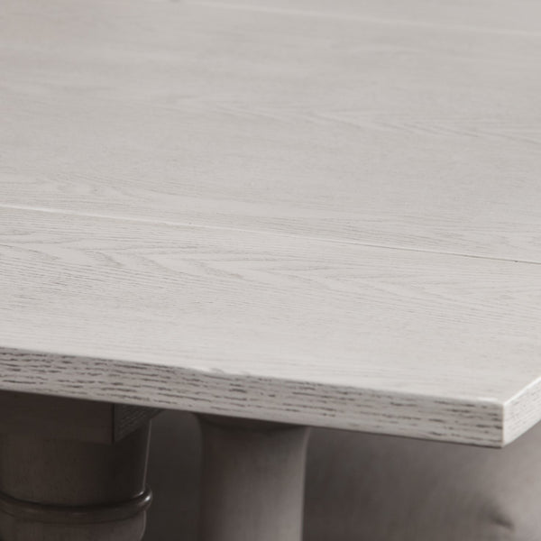 Safavieh Edenderry Farmhouse Trestle Table Converts From Slim Console To Six Seat Pine Dining DN0894