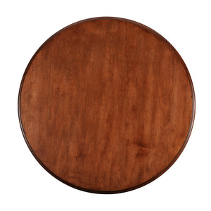 Safavieh Barrisdale Rubberwood Farmhouse Dining Table With Two Tone Antiqued Finish Seats Four DN0897