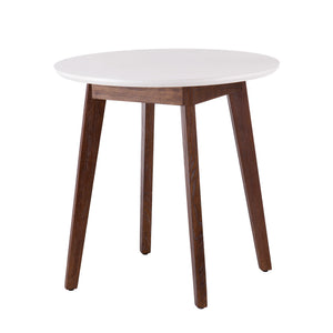 Safavieh Holly & Martin Oden Round Mid-Century Dining Table With Ash Veneer Top For Small Spaces DN7321