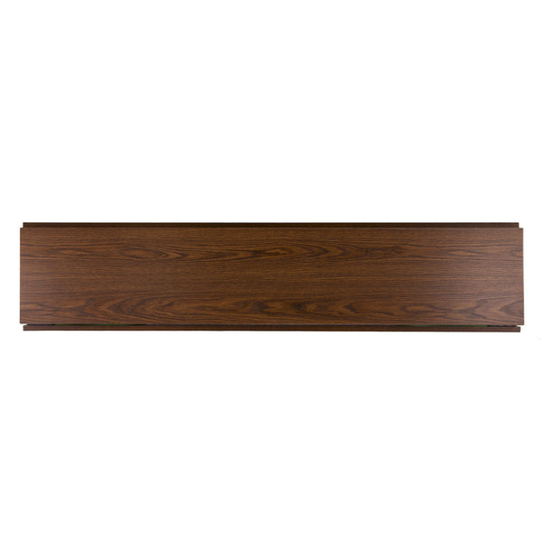 Safavieh Holly Martin Driness Convertible Drop Leaf Dining Table For Small Spaces With Gate Leg Design BROWN DN7442