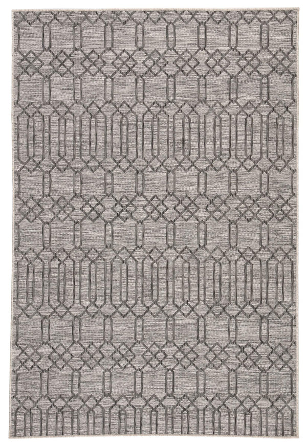 Jaipur Living Nikki Chu Calcutta Lattice Flatweave Polyester Rug for Indoor Outdoor Living Spaces 2'X3'7" RUG144373
