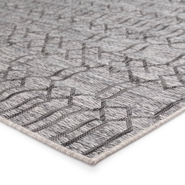 Jaipur Living Nikki Chu Calcutta Lattice Flatweave Polyester Rug for Indoor Outdoor Living Spaces 2'X3'7" RUG144373