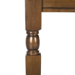 Safavieh Kodiak 5-Piece Traditional Dining Set - Light Oak Finish With Sturdy Mango Wood For Lasting Comfort DNS9204A