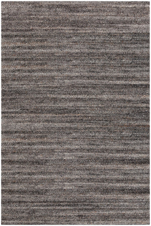 Chandra Rugs Hand Woven Contemporary Rug - Elevate Your Home Decor With Unique Texture, Durability, And Elegance Charcoal Polyester Dol58600-79106