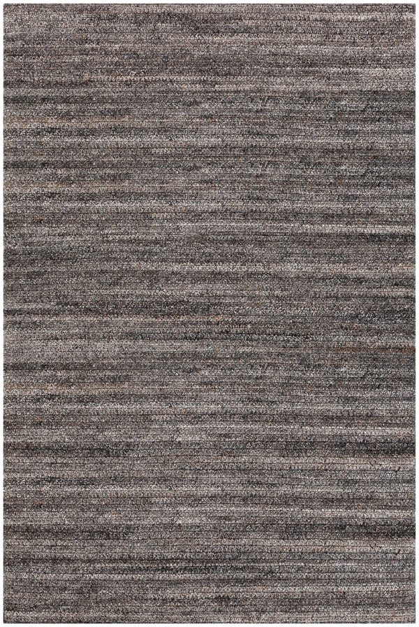 Chandra Rugs Hand Woven Contemporary Rug - Elevate Your Home Decor With Unique Texture, Durability, And Elegance Charcoal Polyester Dol58600-79106