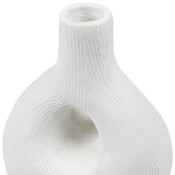 Dovetail Benedett Vase Terracotta - White 