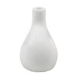 Dovetail Benedett Vase Terracotta - White 