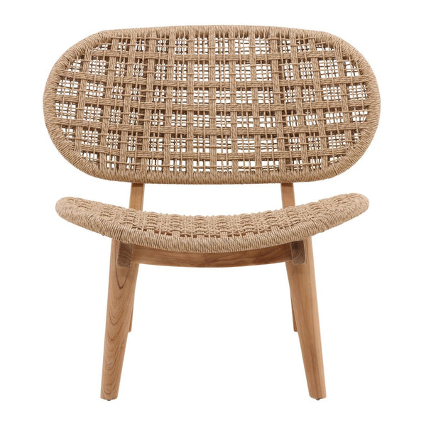 Karina Living Hermosillo Outdoor Occasional Chair - Stylish, Weather-Resistant Seating for Patios and Poolside Relaxation DOV10000-NATL