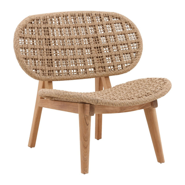 Karina Living Hermosillo Outdoor Occasional Chair - Stylish, Weather-Resistant Seating for Patios and Poolside Relaxation DOV10000-NATL