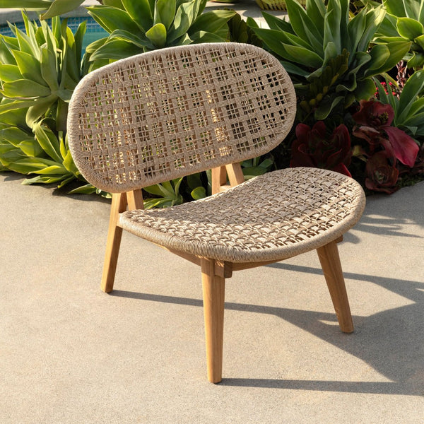 Karina Living Hermosillo Outdoor Occasional Chair - Stylish, Weather-Resistant Seating for Patios and Poolside Relaxation DOV10000-NATL