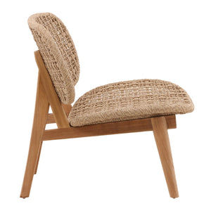 Karina Living Hermosillo Outdoor Occasional Chair - Stylish, Weather-Resistant Seating for Patios and Poolside Relaxation DOV10000-NATL