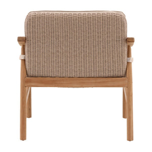 Karina Living Wembley Outdoor Occasional Chair - Stylish Beige Lounge with Weather-Resistant Comfort & Durability DOV10002-BEIG