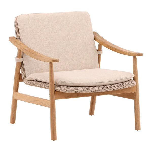 Karina Living Wembley Outdoor Occasional Chair - Stylish Beige Lounge with Weather-Resistant Comfort & Durability DOV10002-BEIG