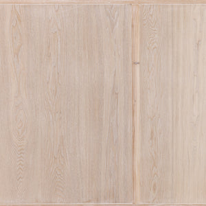 Dovetail Harrison Sideboard Whitewash Whitewash Elm Wood DOV10395-WHTW