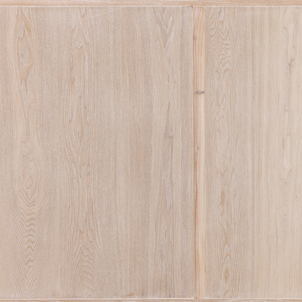 Dovetail Harrison Sideboard Whitewash Whitewash Elm Wood DOV10395-WHTW