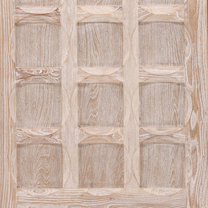 Dovetail Harrison Sideboard Whitewash Whitewash Elm Wood DOV10395-WHTW