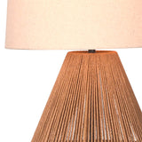 Dovetail,Table Lamps,,Natural Rattan with Black Metal,Iron and Rattan Base with Fabric Lamp Shade,UPS/FedEx,Light Brown,Brown,Black,Silver,,Metal,Wicker,Rattan,Fabric,Fabric,,REGULAR 15,$350 - $450 Margot Table Lamp DOV10565 Dovetail Dovetail